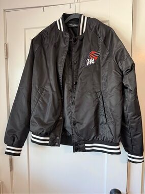 Phoenix Mercury WNBA Embroidered Bomber Jacket Large
